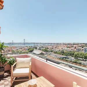  Apartment Casa Boma - Unique With Private Balcony And Panoramic Bridge View - Alcantara Iv