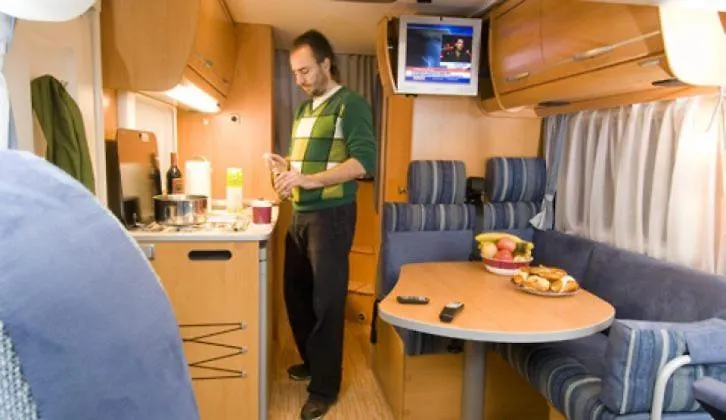 Hymer Campervan Lisbon Portugal