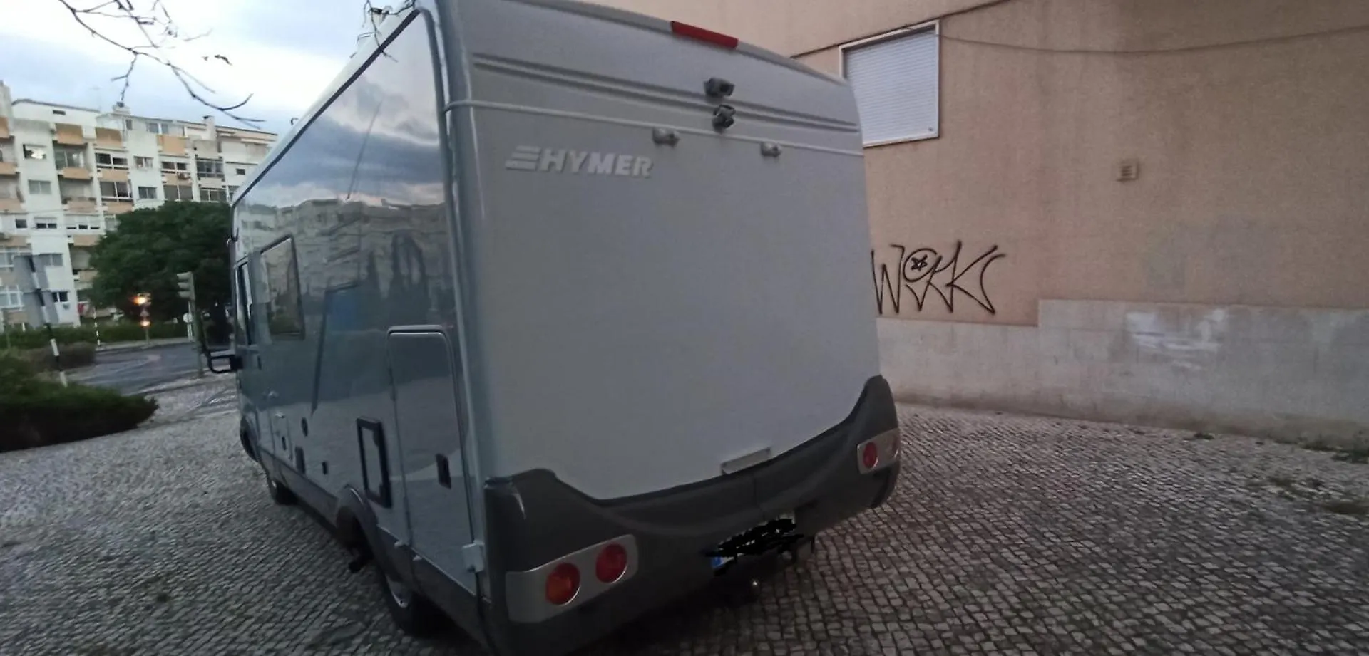 Hymer Campervan Lisbon Portugal