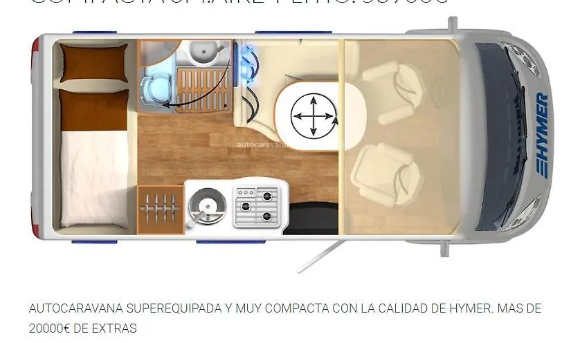 Hymer Campervan Lisbona
